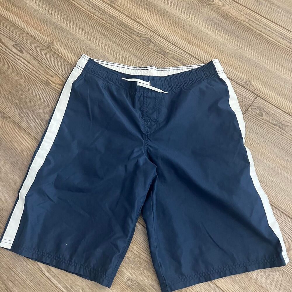 Cherokee Men's Navy and Blue Swim-briefs-shorts